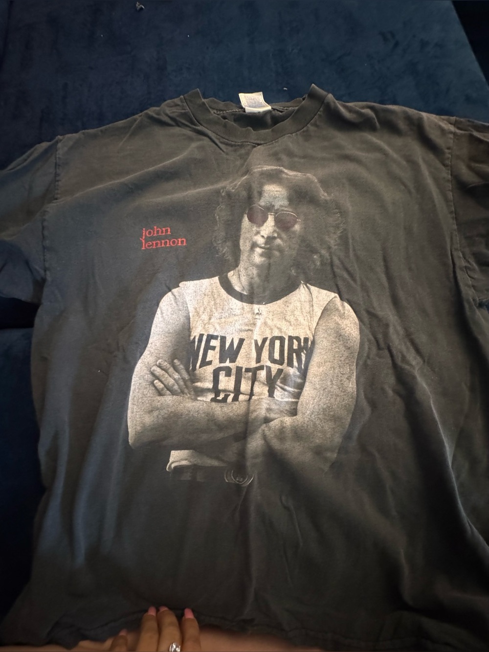 Vintage John Lennon Imagine T-Shirt Mens Large